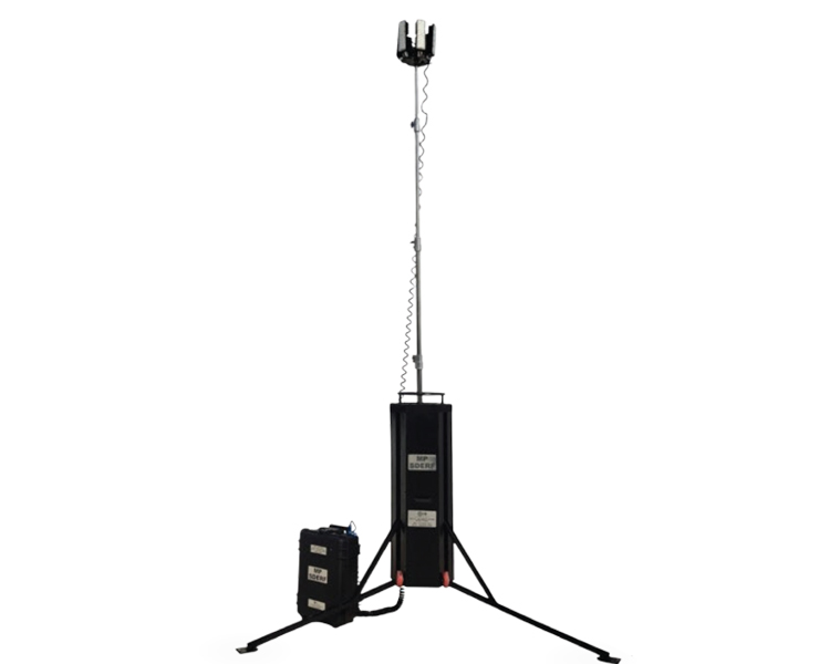 LUMINOPOLE With Shell- 60,000 Lumens,
14 FT - Tower Light with 180° To 360° Light Adjustment