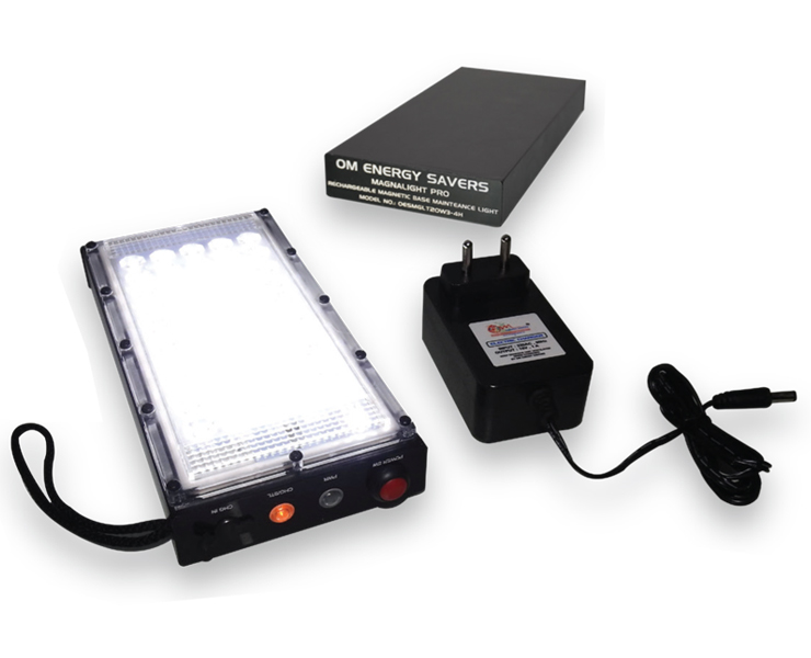20 Watt Rechargeable Magnetic Base Led Maintenance Light 4 – 5 Hrs Backup