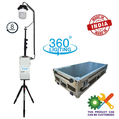 Portable Led Lighting System with 360 degree Lighting Module
