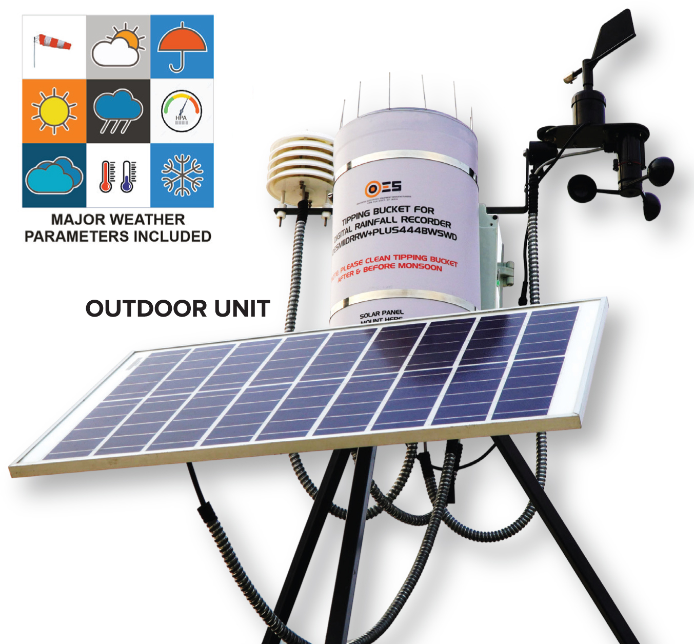 Automatic Weather Station / Digital Rainfall Recorder