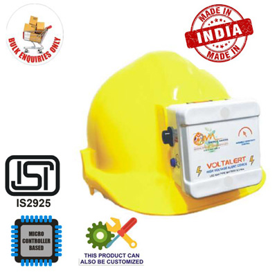 High Voltage Detecting Device Rechargeable Version with ISI Marked Safety Helmet