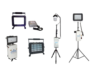 Portable Rechargeable Flood Lights & Lighting Systems