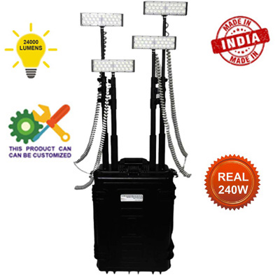 Remote Area Lighting System With Lithium Battery